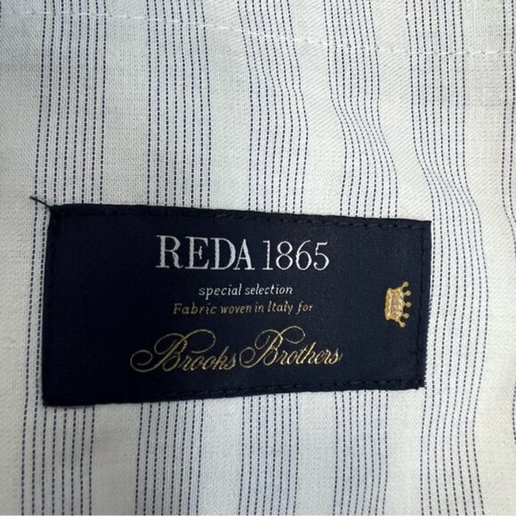 Brooks Brothers REDA 1865 Wool Dress Flat Front Trousers Size 38 - Picture 6 of 10